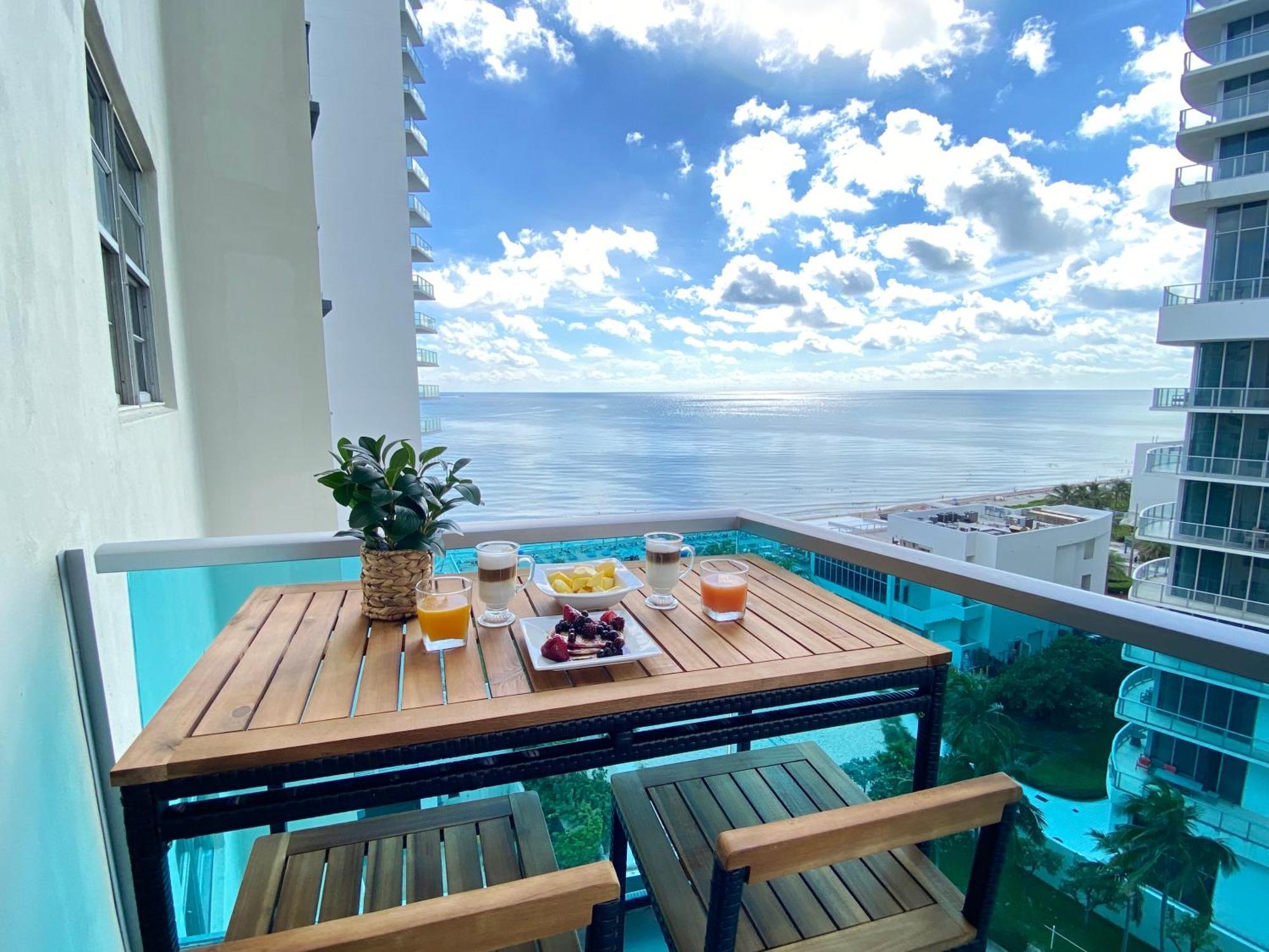 Departamento Frente Al Mar Con Salida Directa A Playa. Appartement Hollywood Buitenkant foto